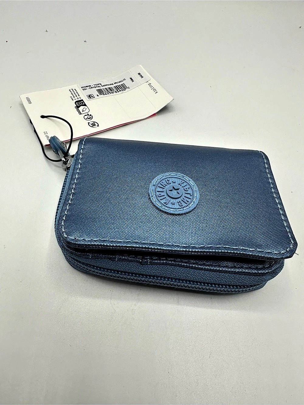 Kipling Tops Mini Wallet Blue NWT